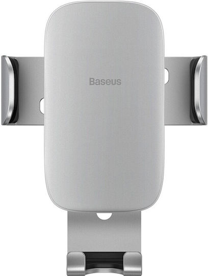 Baseus Metal Age II Gravity Car Mobile Mount with Adjustable Hooks Silver