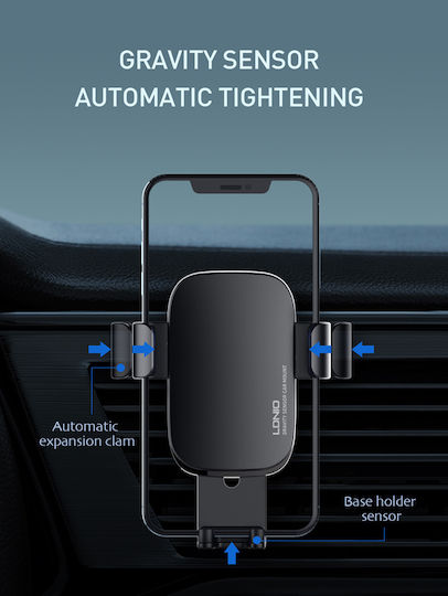 Ldnio Car Mobile Mount with Adjustable Hooks Black