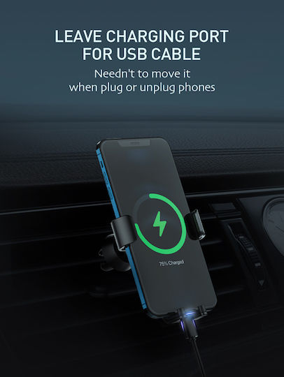 Ldnio Car Mobile Mount with Adjustable Hooks Black
