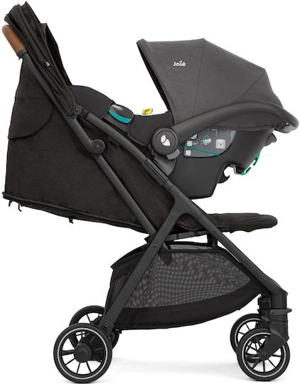 Joie Pact Pro Verstellbar Kinderwagen Geeignet für Neugeborene Schwarz 6.3kg