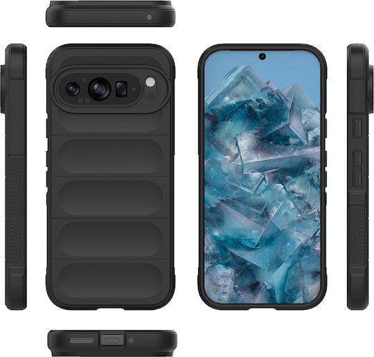Techsuit Magic Задна корица Силикон Черен (OnePlus 9 Pro)