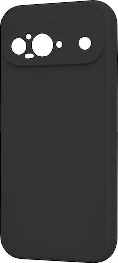 Techsuit Softflex Back Cover Silicone Black (Google Pixel 9 / 9 Pro)