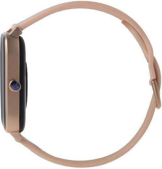 Forever Forevigo 3 SW-320 Smartwatch με Παλμογράφο (Ροζ)