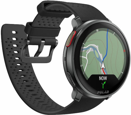 Polar Vantage V3 & H10 bundle S-L Aluminium 47mm Wasserdicht Smartwatch mit Pulsmesser (Night Black)
