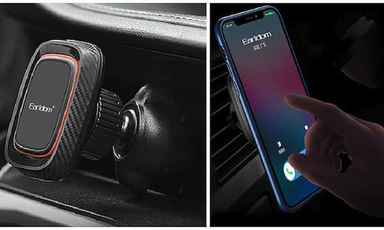Earldom Suport Auto pentru Telefon cu magnet Neagră