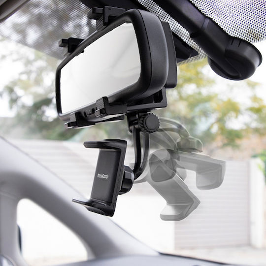 InnovaGoods Stropp Auto Handyhalterung mit verstellbaren Haken Schwarz