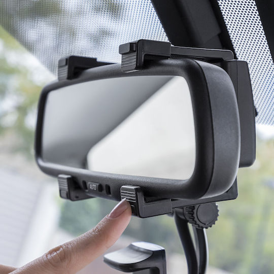 InnovaGoods Stropp Auto Handyhalterung mit verstellbaren Haken Schwarz