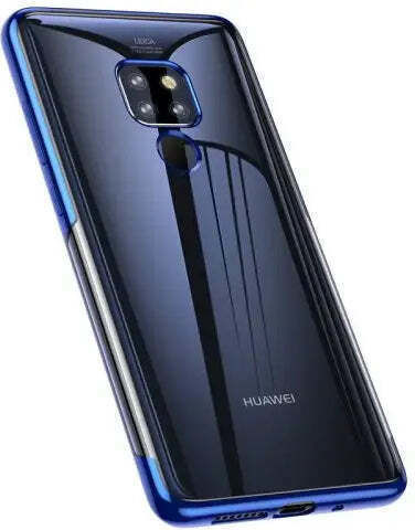 Baseus Shining Umschlag Rückseite Silikon Blau (Huawei Mate 20)