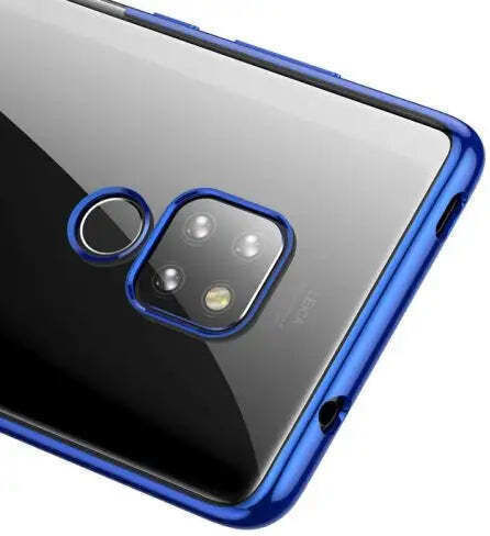 Baseus Shining Umschlag Rückseite Silikon Blau (Huawei Mate 20)
