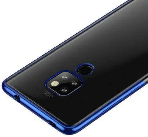 Baseus Shining Umschlag Rückseite Silikon Blau (Huawei Mate 20)