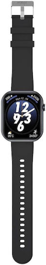 Celly TRAINERMATE Smartwatch με Παλμογράφο (Μαύρο)