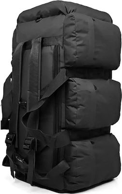 Nylon Military Backpack Backpack in Black Color 90lt