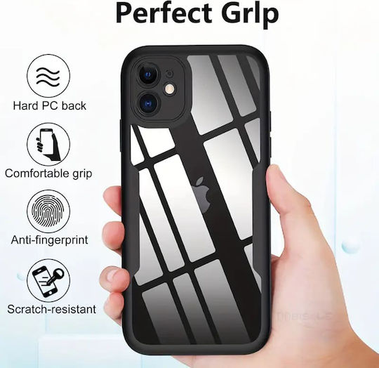 Techsuit 360 Full Cover Black (iPhone 16)