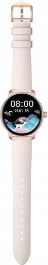 Oromed Oro Lady Active Smartwatch με Παλμογράφο (Ροζ)