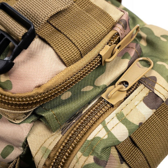 Military Backpack Hiking Waterproof Ultra-light 4 In 1 50 Liters Combat Camouflage Color
