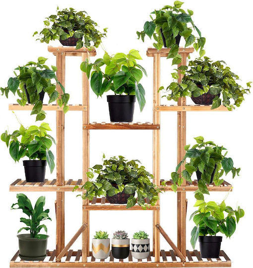 Holzblumenständer 15 Regale Support Ga200 119x120cm