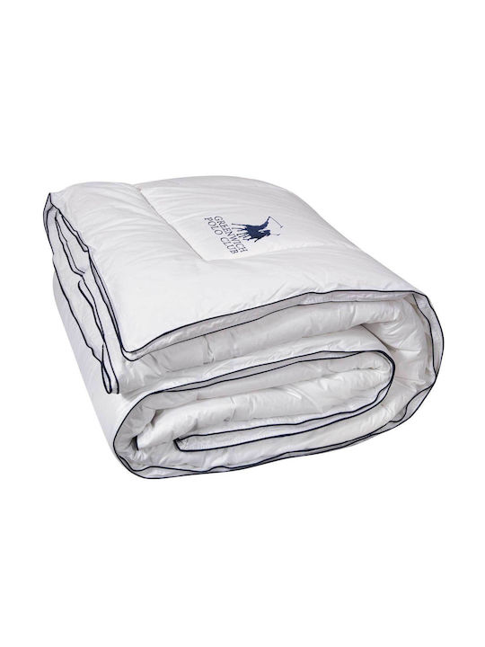 Greenwich Polo Club Duvet Single with Microfiber Filling 160x220cm 2346 White 350 GSMGsm 11 togs Togs
