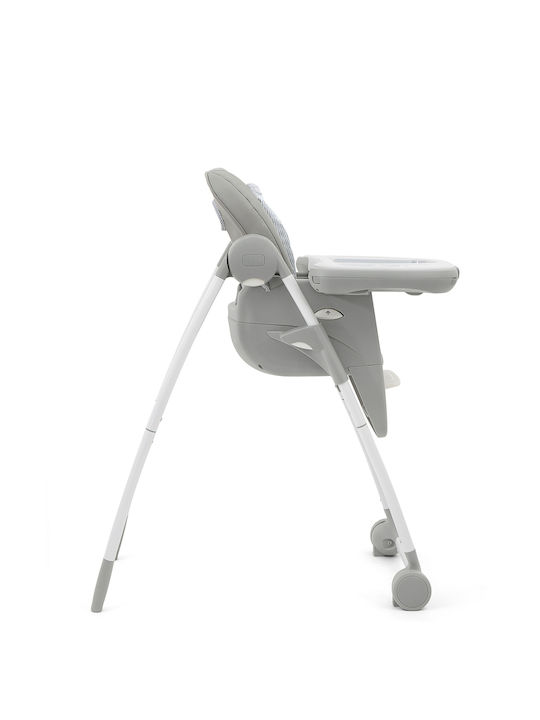 Joie Multiply Foldable Baby Highchair 6 in 1 with Adjustable Height Gray
