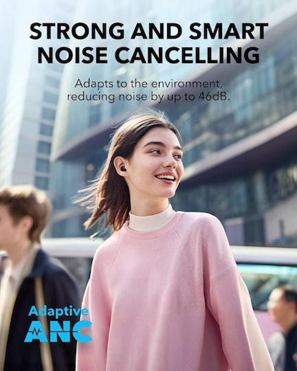 Soundcore by Anker A30i In-Ear Bluetooth-Freisprecheinrichtung Kopfhörer mit Schweißresistenz und Ladeetui Schwarz