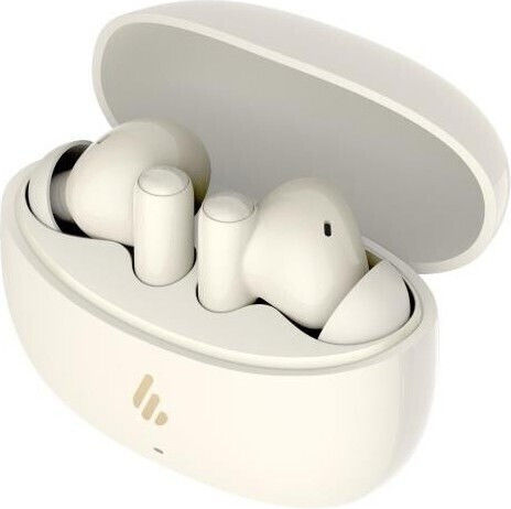 Edifier X5 Pro In-Ear Bluetooth-Freisprecheinrichtung Kopfhörer mit Schweißresistenz und Ladeetui Ivory