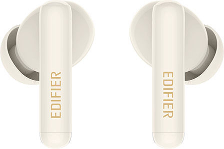 Edifier X5 Pro In-Ear Bluetooth-Freisprecheinrichtung Kopfhörer mit Schweißresistenz und Ladeetui Ivory