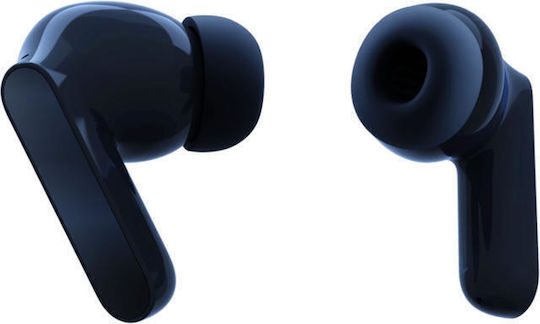 Motorola Moto Buds Bluetooth Handsfree Ακουστικά με Αντοχή στον Ιδρώτα και Θήκη Φόρτισης Starlight Blue