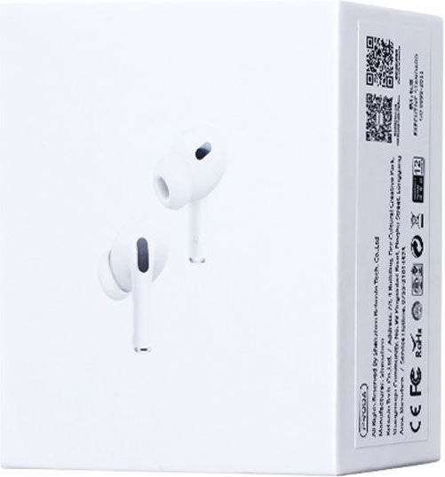 Remax PD-BT510 In-ear Bluetooth Handsfree Ακουστικά με Θήκη Φόρτισης Λευκά