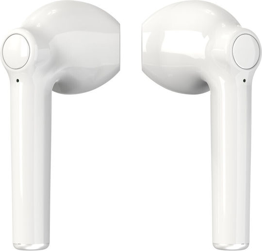 Denver TWE-39 In-Ear Bluetooth-Freisprecheinrichtung Kopfhörer mit Ladeetui Weiß