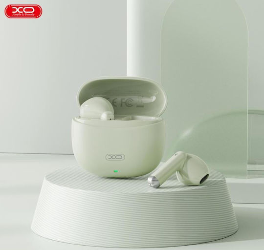 XO X33 Tws In-ear Bluetooth Handsfree Căști cu Carcasă de Încărcare Verde