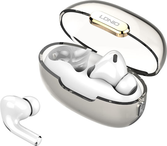 Ldnio T02 Earbud Bluetooth Handsfree Earphones with Charging Case White