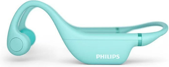 Philips TAK4607 Bone Conduction Bluetooth Handsfree Earphones with Sweat Resistance Green