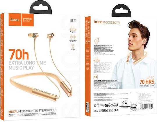 Hoco ES71 In-ear Bluetooth Handsfree Earphones Orange