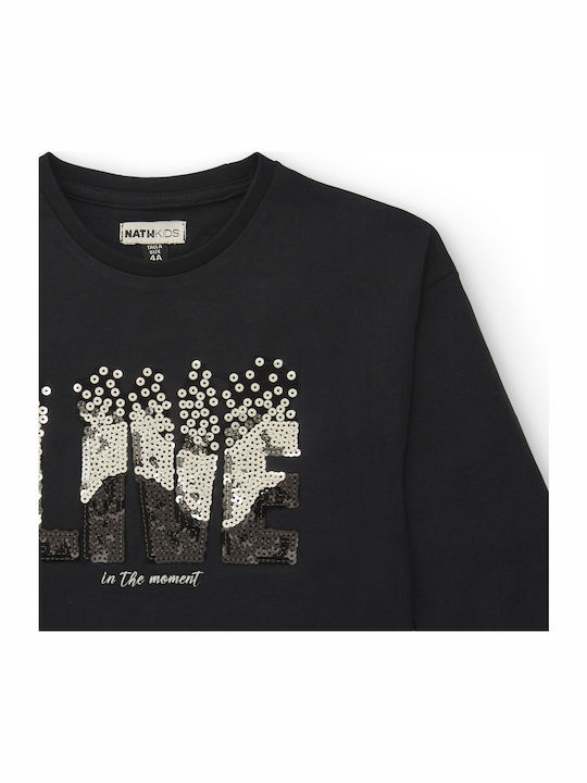 Kids' Shirt Long Sleeve Black