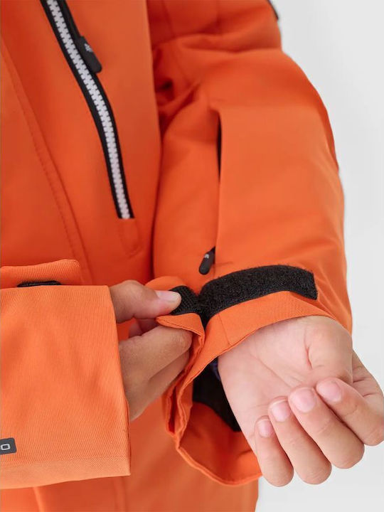 Kids' Casual Jacket with Hood Orange