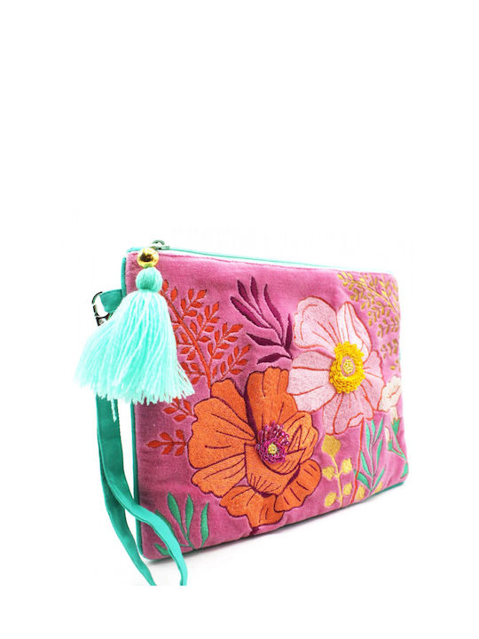 Clutch Bag Posy Pink Disaster Designs