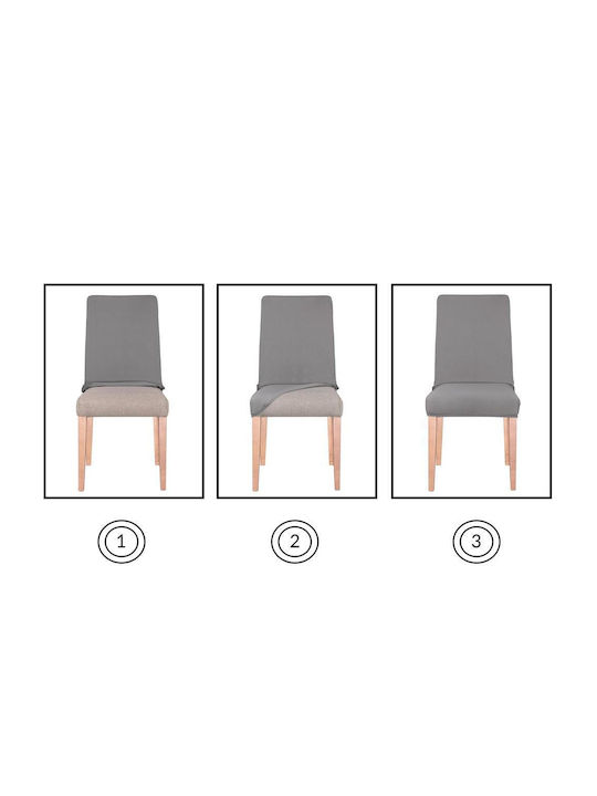 Elastic Cover for Chair Navy Blue 45x60cm 1pcs