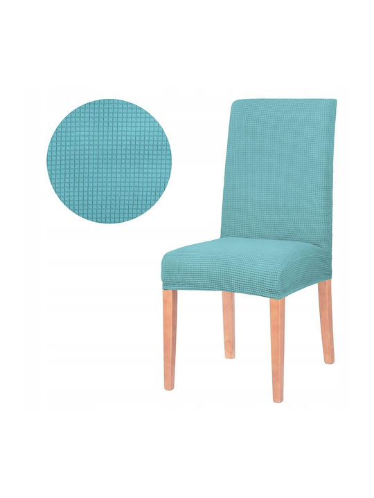 Ελαστικό Κάλυμμα Καρέκλας Light Blue 45x60cm