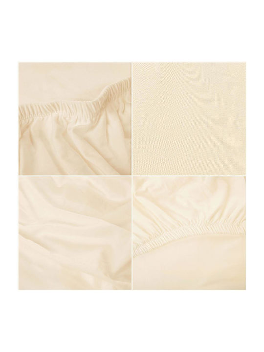 Husă Elastică Scaun Bej 45x60cm 1buc