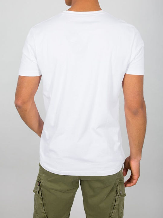 Alpha Industries Vinyl T-shirt White