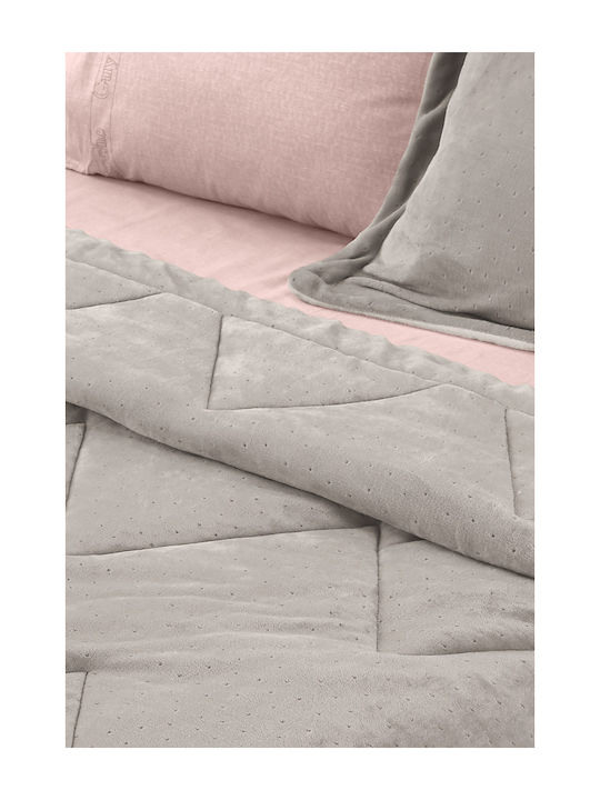 Guy Laroche Duvet Cover Queen 240x260cm Drops Vison