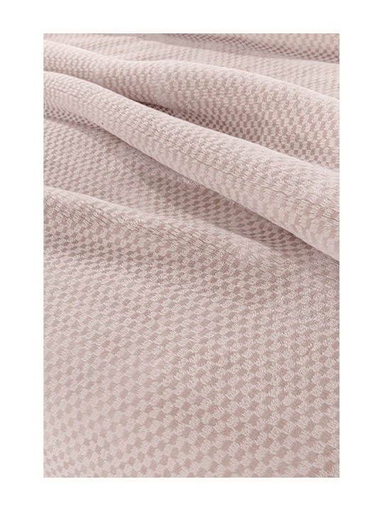 Guy Laroche Cheval Velvet Single Blanket 160x220cm Pudra
