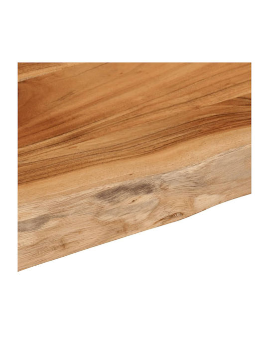 Ράφι Τοίχου Καφέ 40x30x2.5εκ.
