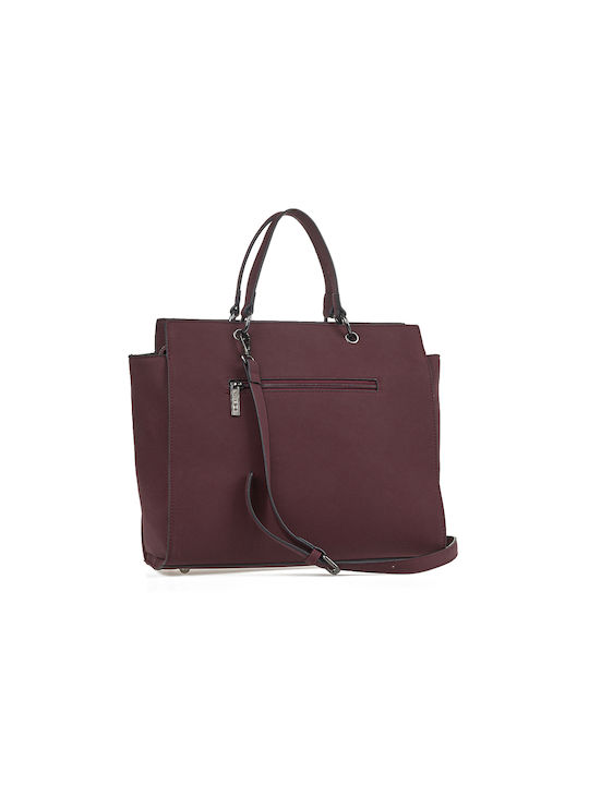 Verde Women's Bag Hand Burgundy