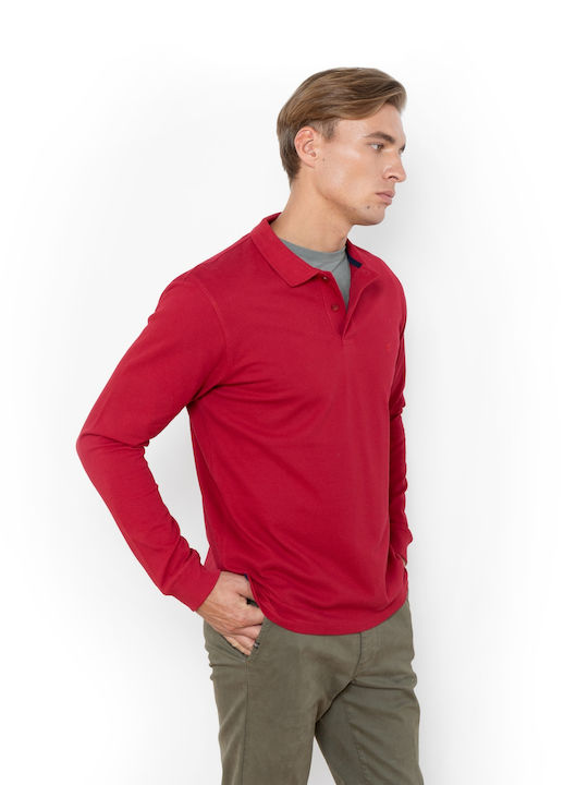 The Bostonians Polo Blouse Red