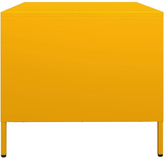 Stand TV Metalic Mustar Galben L68xA50xÎ43.5cm