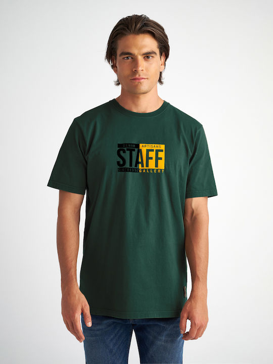 Staff Robin T-shirt GREEN DUST