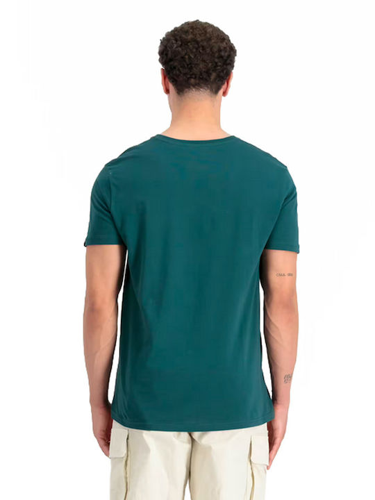 Alpha Industries T-shirt Petrol Blue