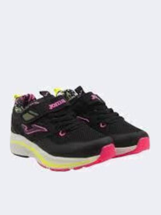 Ferro Jr Παιδικά Sneakers με Σκρατς Μαύρα
