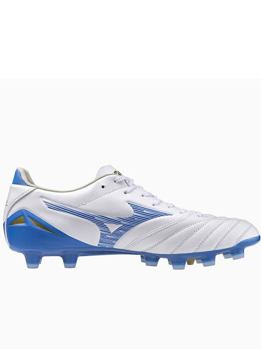 Mizuno Morelia Neo FG Low Football Shoes with Cleats Beige