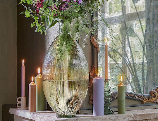 Mica Декоративна Свещ Конус Lilac 24бр 560гр 6бр